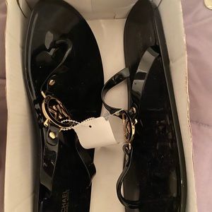 NWT MK Flip Flops